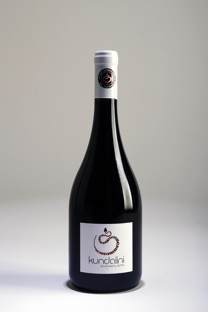 bottle label mockup
