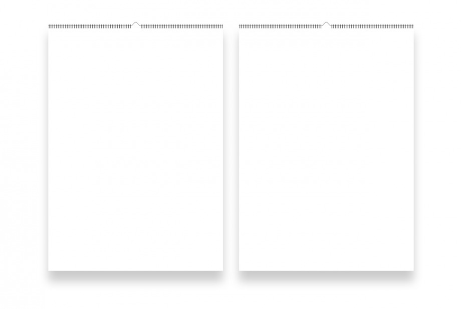 calendar mockup